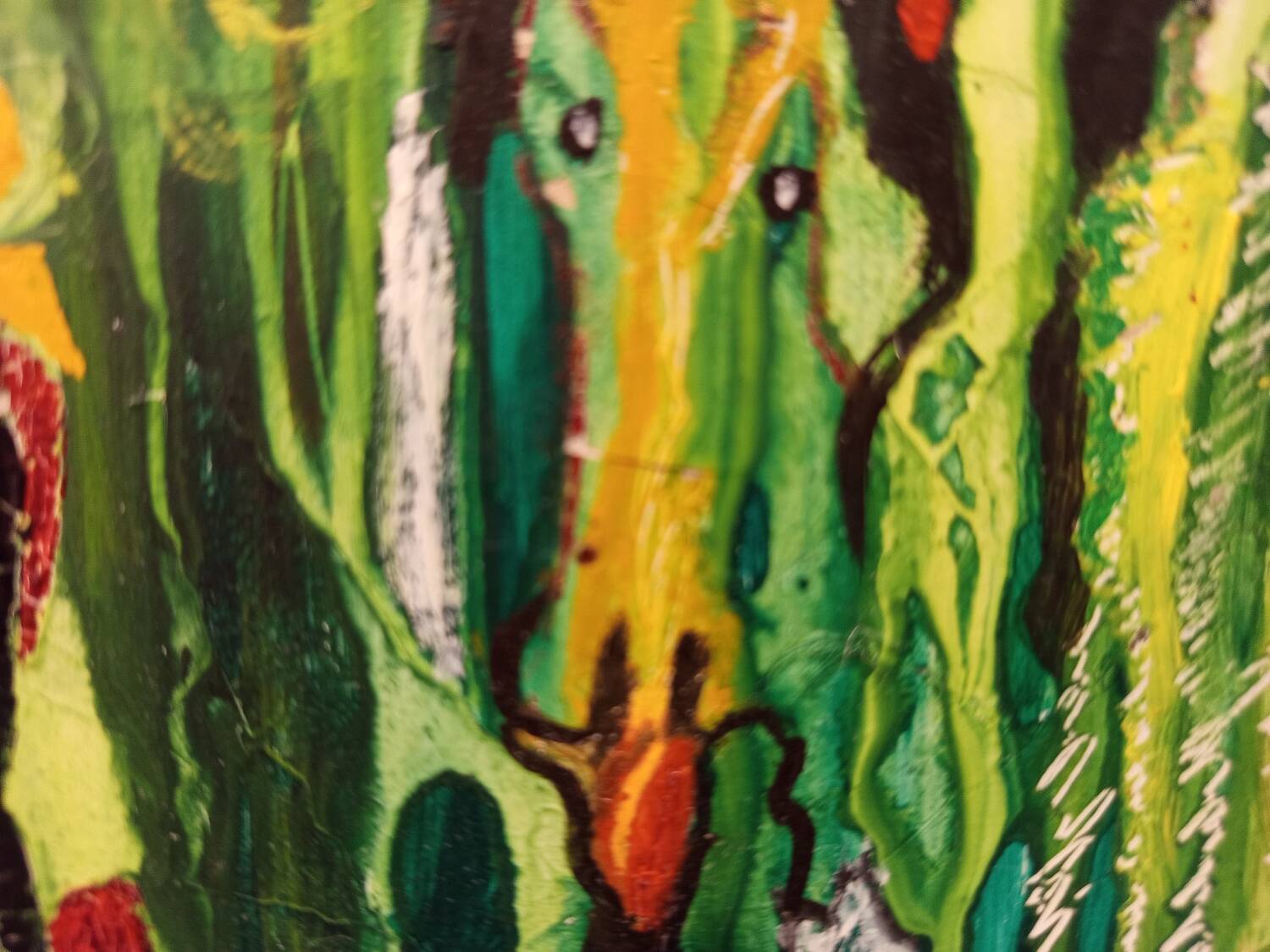 Oil painting signed