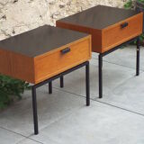Pair of 60s bedside tables