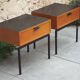 Pair of 60s bedside tables