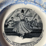 Gien porcelain plate