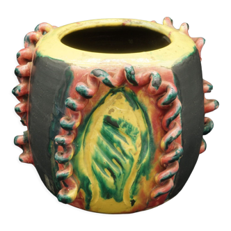 Pot en ceramique vintage 50, Boleslaw danikowski  1928 -1979