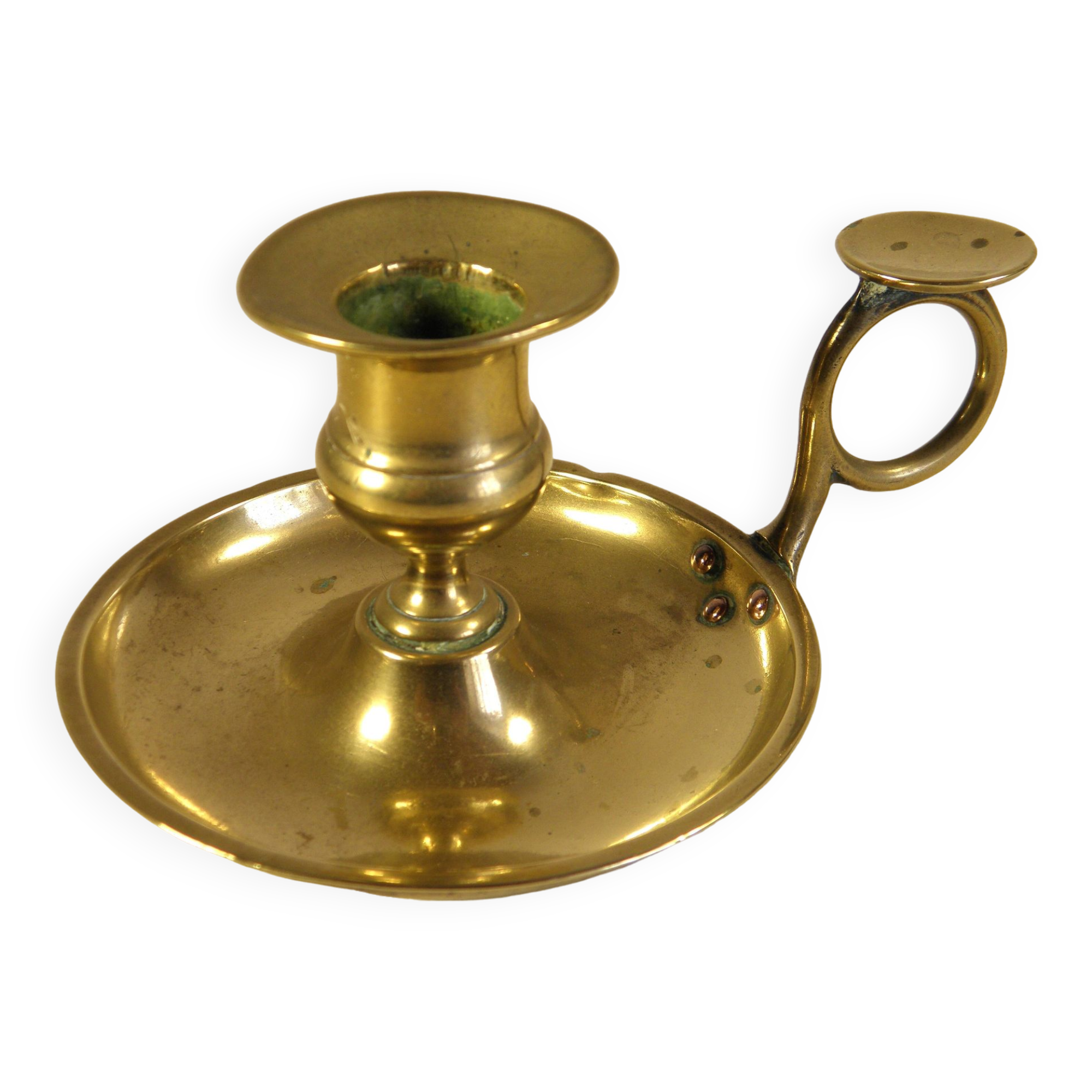 Brass candle holder 1970