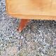 Vintage chest of drawers from the 50s 4 drawers feet compass and mahogany fins