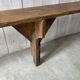 Paire de bancs campagnards 300cm