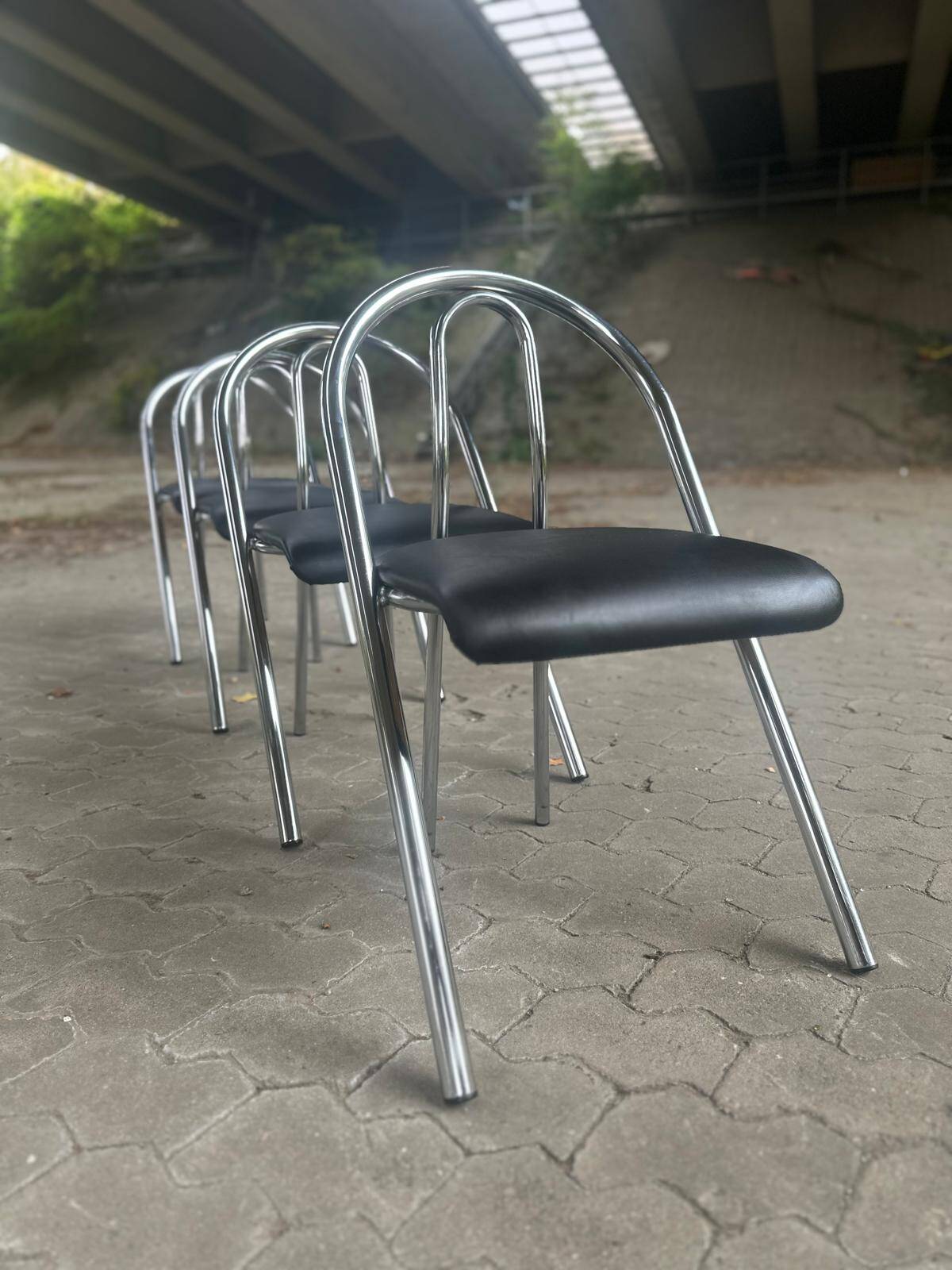 Table and 4 chairs set - Giotto Stoppino - Italy - 1960