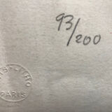 Composition. original lithograph signed by roswitha doérig.