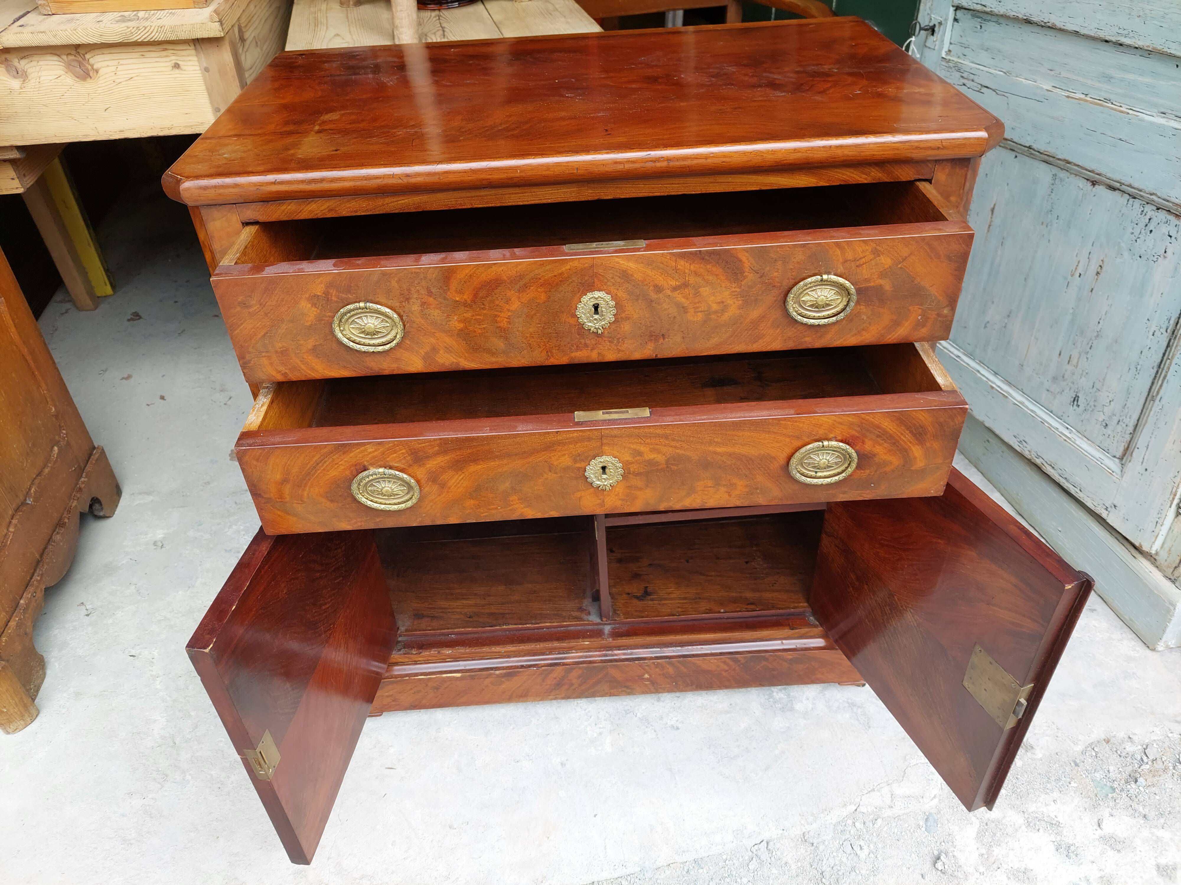 Antique storage cabinet