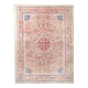 Tapis persan classique antique 57s rose blush bleu 10x13, 293x388 cm