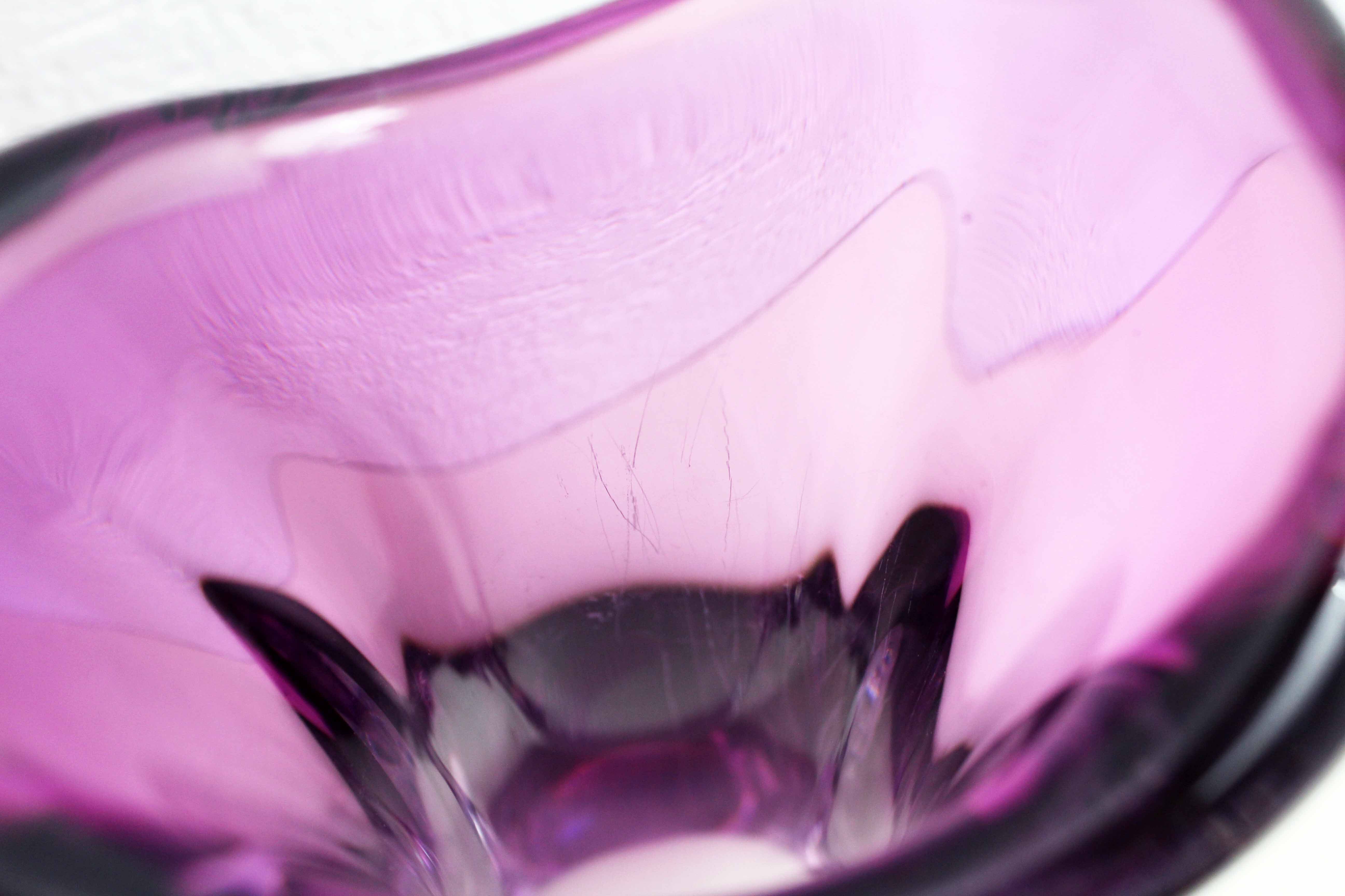 Glass vase of Murano 42cm