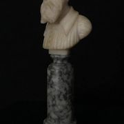 Buste en albâtre fin XIXème siècle, Italie