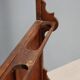 Antique coat rack in stained beech, Italy, 19th century.