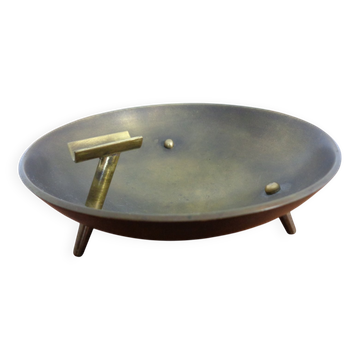 Mid-Century Brass Ashtray, 1960s