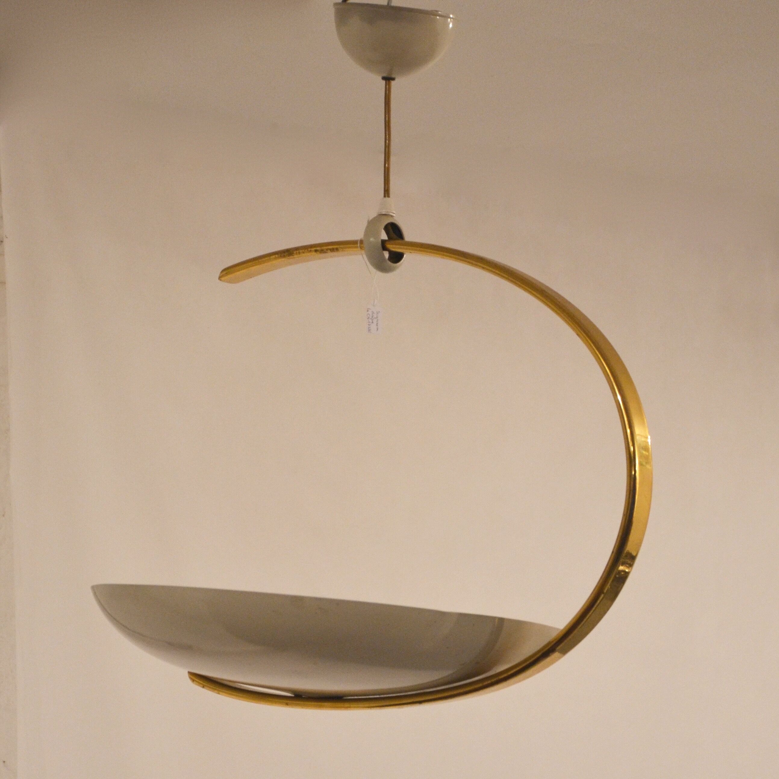 White and gold hanging