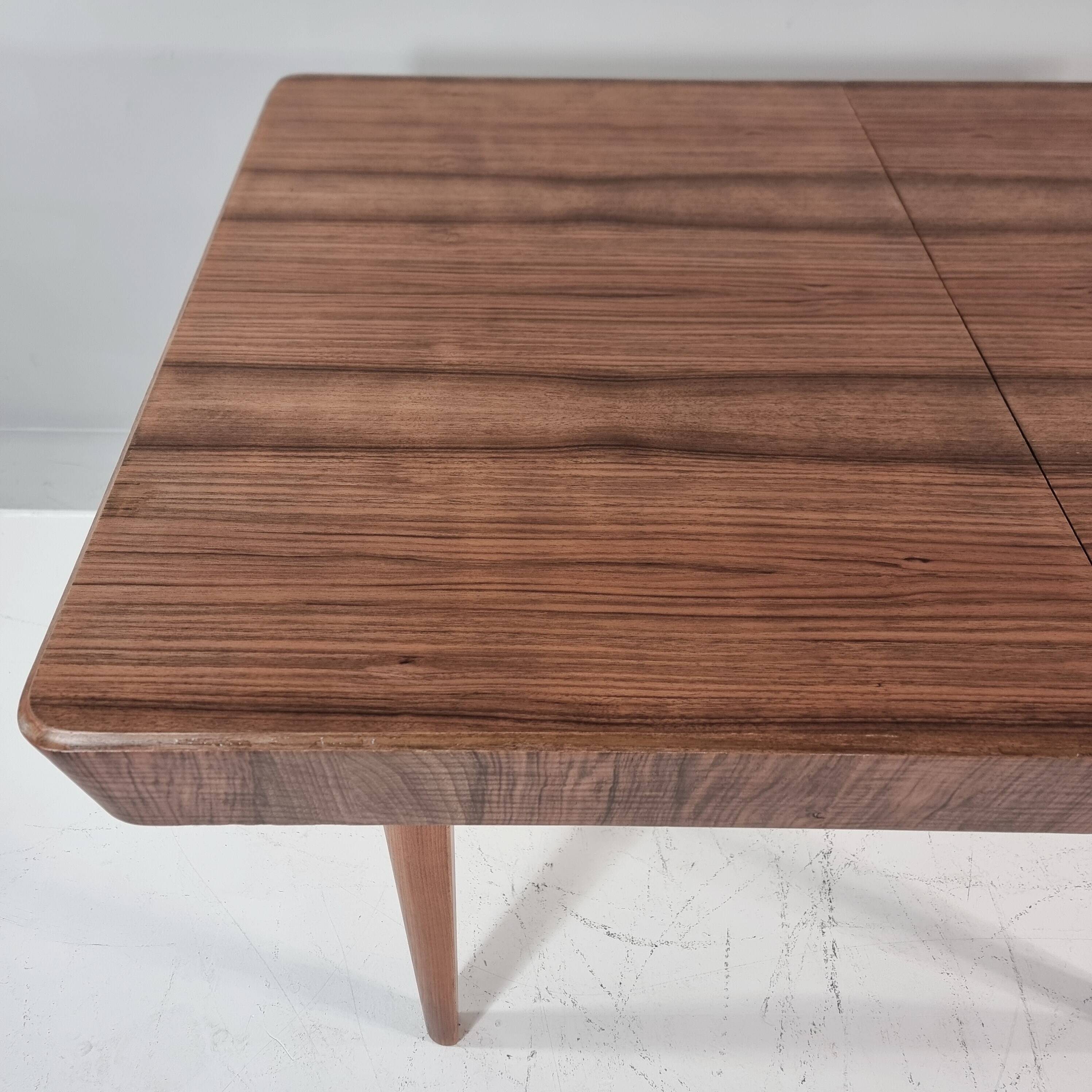Art Deco Dining Table in Walnut, 1960s