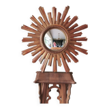 Vintage resin sun mirror, witch's eye