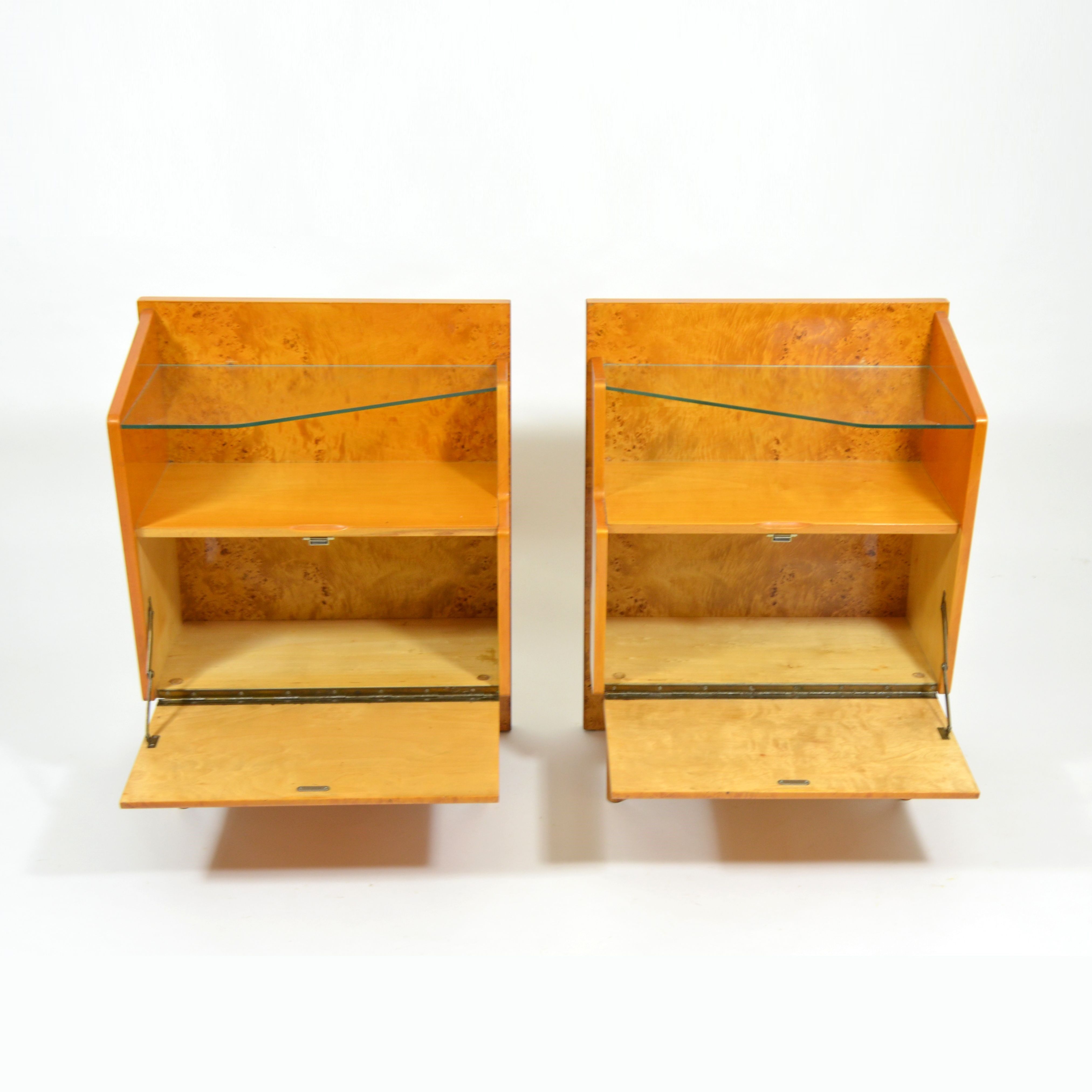 Vintage bohemian bedside tables 1960