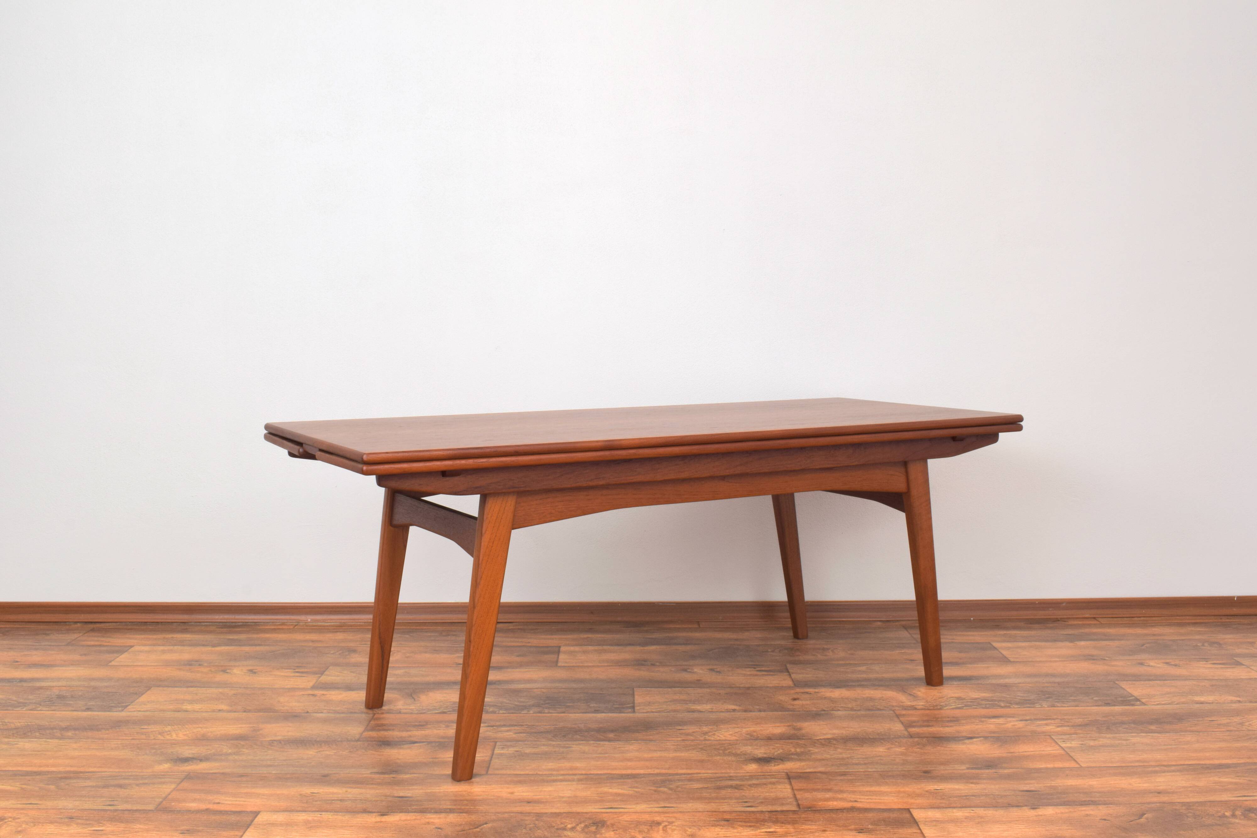 Danish Teak Elevator Coffee Table by Kai Kristiansen
