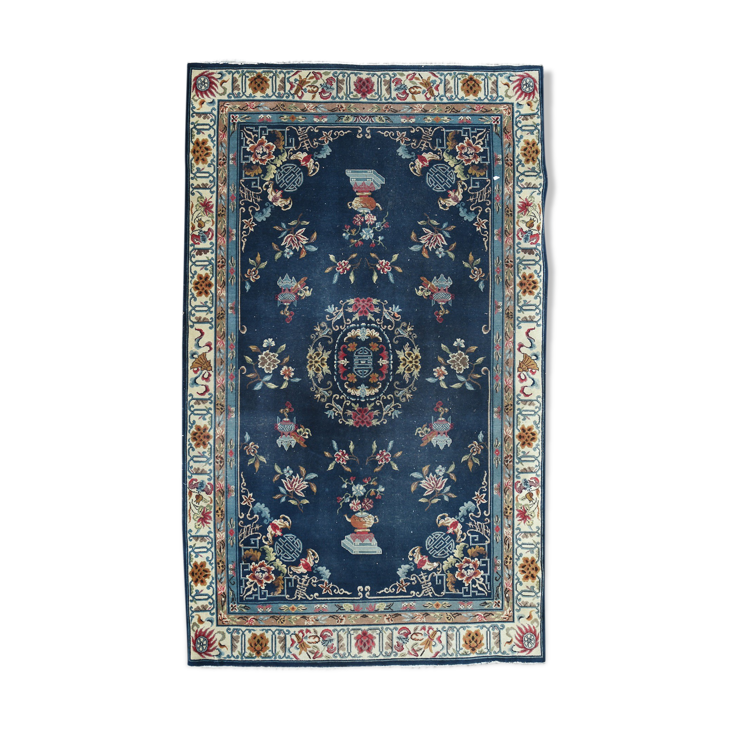 Chinese patterned carpet 214x304
