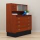 Teak secretary, Danish design, 1970s, production: Denmark
