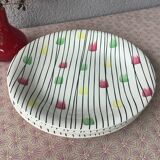 Assiettes Salins France Milleraies 60'