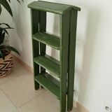 Antique wooden painter's stepladder