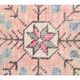 Tapis turc en laine orange fait main, années 1970