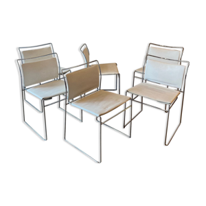 Six chaises Tulu en