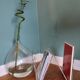 Vintage plexiglass magazine door roche bobois
