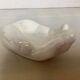 Iridescent white hand ring sizer pocket