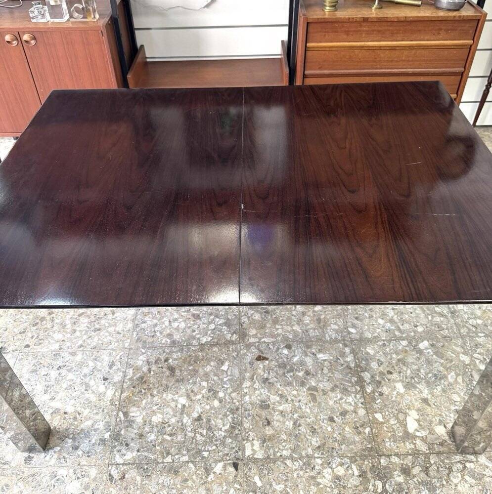 Table à manger attribuée à Giovanni Offredi pour Saporiti, années 1970.