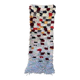 Tapis Berbère Boucherouite coloré - 77 x 239 cm