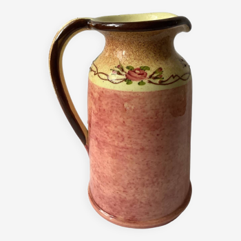 Earthenware Vallauris earthenware pitcher