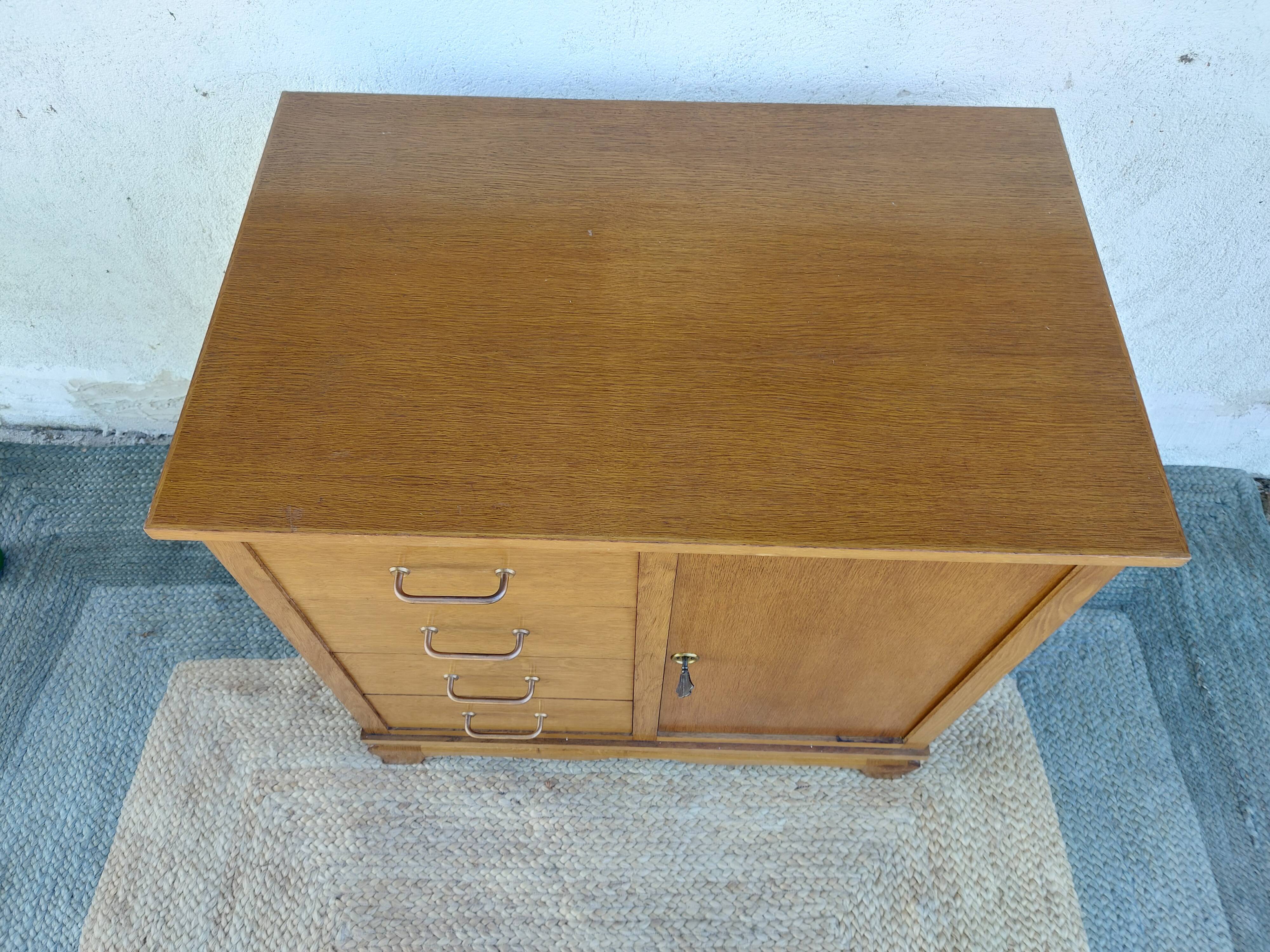 mixed chest of drawers, drawers and cupboard