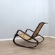 Vintage "DONDOLO" rocking chair Luigi Crassevig 1970s