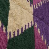 Vintage Turkish rug from Oushak, hand-woven 105x148 cm