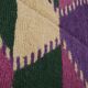 Vintage Turkish rug from Oushak, hand-woven 105x148 cm