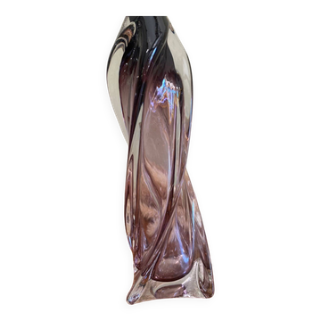 Twisted Glass Vase