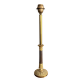 Antique Candle Holder Column Bronze Empire Restoration Fluted