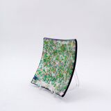 Vintage Square pocket emptier in Murano glass "TRE ARCHI"