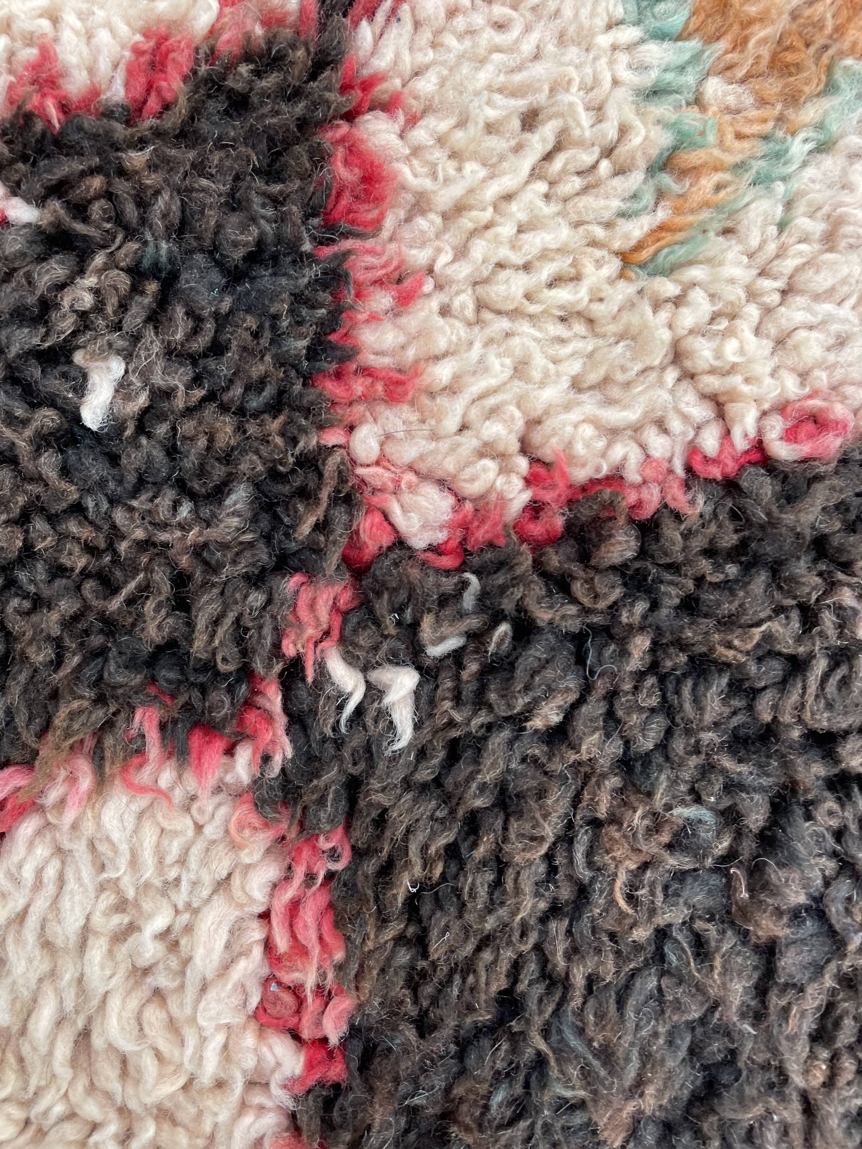 Vintage azilal corridor carpet