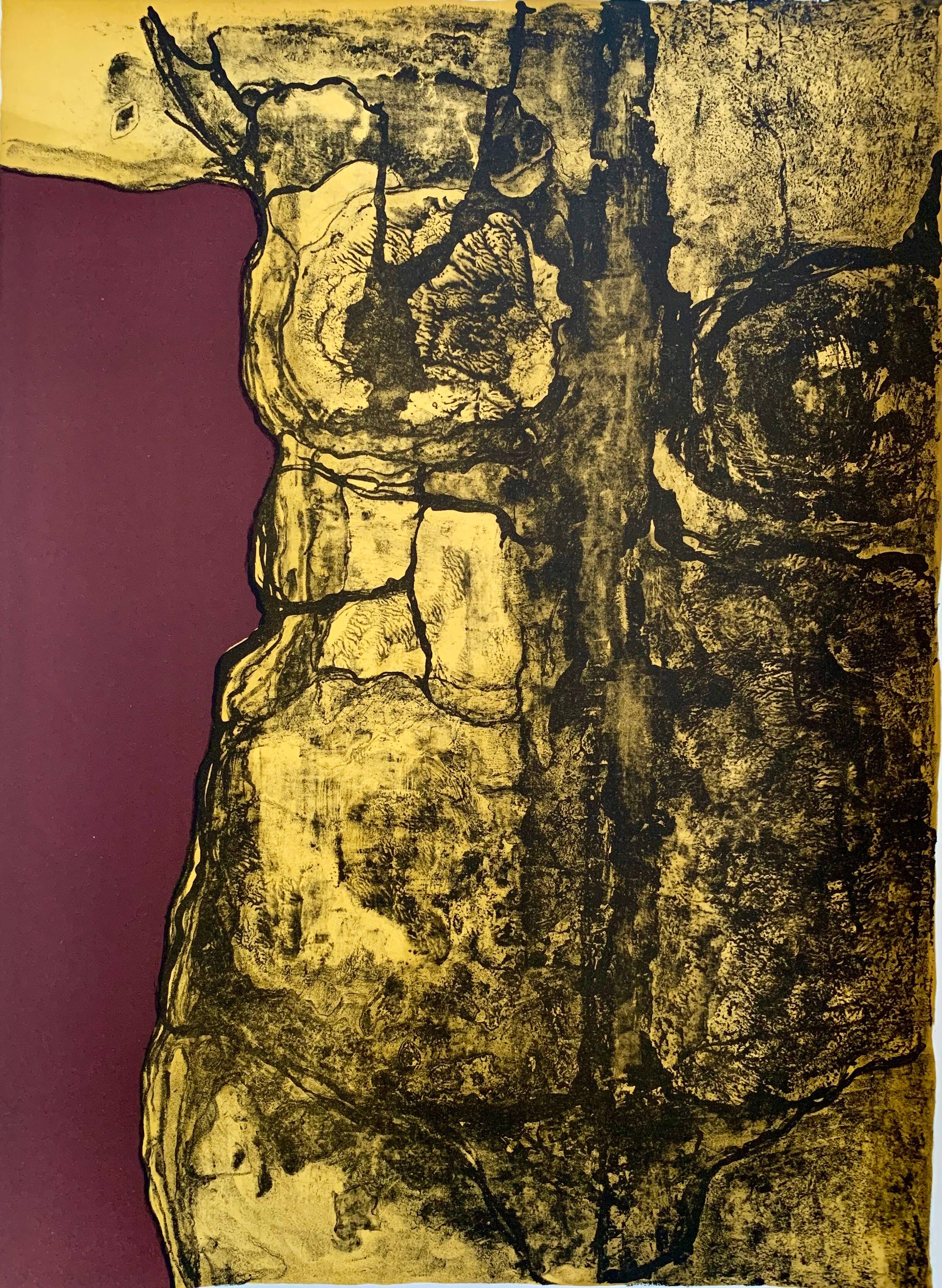 Original lithograph – "Study of the Human Body," attributed to Maurice