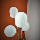 4-globe chrome lamp in the 70s in the taste of Sciolari
