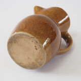 Stoneware pitcher