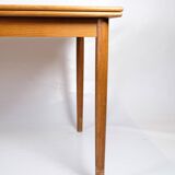 Dining Table With Extension Made In Teak, Danish Design From 1960s