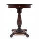 Table à fils ancienne, Europe du Nord, vers 1860. Après rénovation.