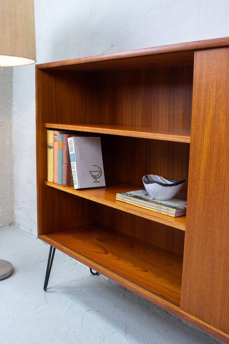 Mid-Century Teak Sideboard by WK Möbel, Denmark, 1960s