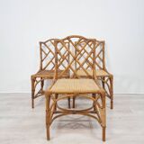 Wicker chairs attributed to Dal Vera, 1970