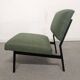 Modernist driver of the 50s/60s and her ottoman