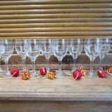 10 wine glasses Luminarc model "sheaf epi de blè"