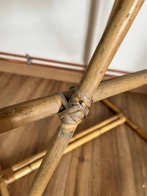 Rattan desk